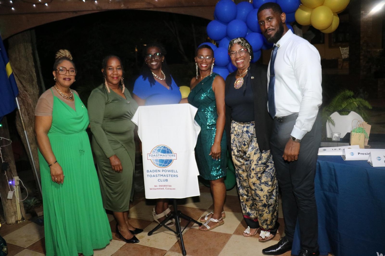 Members of the 2026–2027 Executive Committee on Installation Night